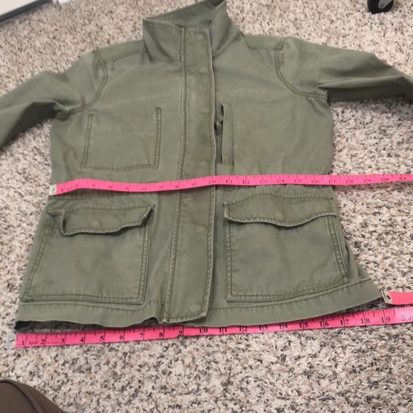Madewell Fleet Military Jacket Size Small Olive Green Cotton - Picture 11 of 13